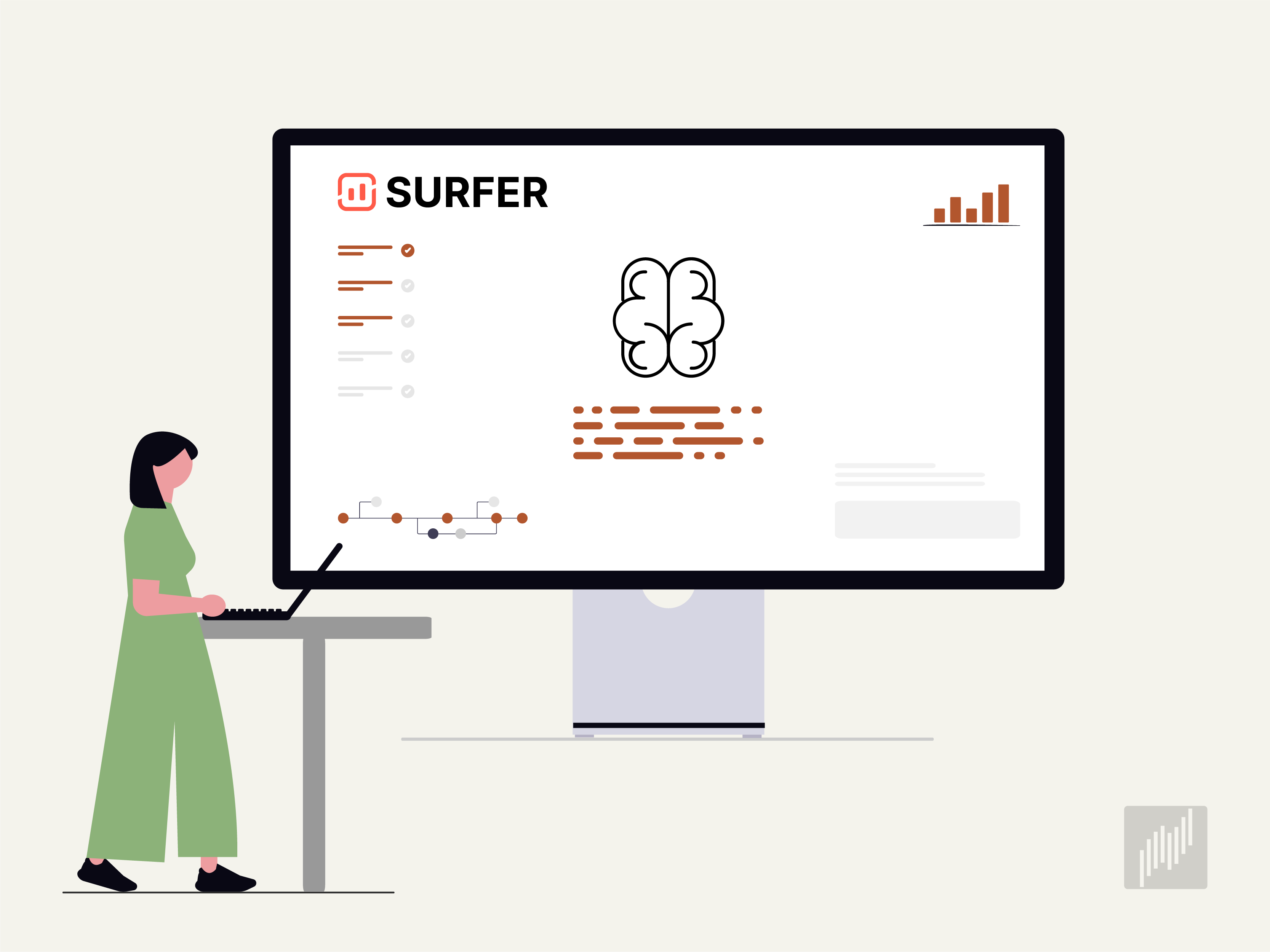 ai seo araçları surfer seo